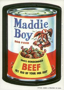 1967-68 Topps Wacky Packages Die Cut Series #21 Maddie Boy Front