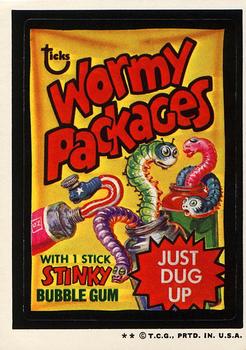 1973 Topps Wacky Packages 4th Series #NNO Wormy Packages Front
