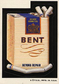 1973 Topps Wacky Packages 4th Series #NNO Bent Cigarettes Front