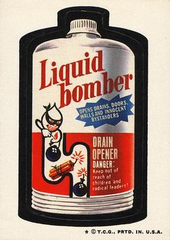 1973 Topps Wacky Packages 4th Series #NNO Liquid Bomber Front