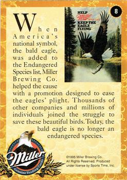1995 Miller Brewing #8 When America's national symbol, the... Back
