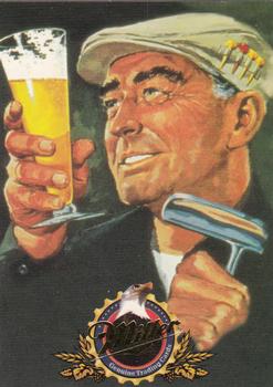 1995 Miller Brewing #34 Sports-themed art emphasizing Miller ... Front