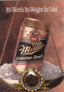 1995 Miller Brewing #47 Distinctive advertising for Miller ... Front