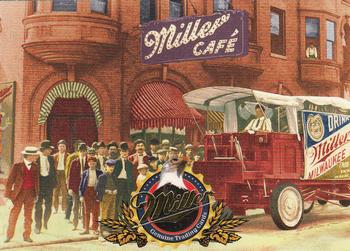 1995 Miller Brewing #77 Outside the Miller Cafe, a popular ... Front