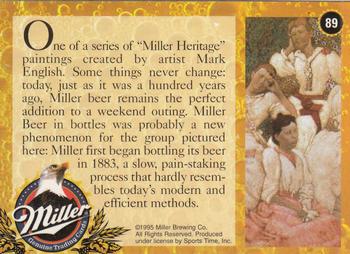 1995 Miller Brewing #89 One of a series of 