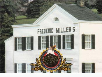 1995 Miller Brewing #90 The replica of Frederick Miller's Plan... Front