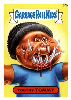 2014 Topps Garbage Pail Kids Series 2 #67b Toothy Tommy Front