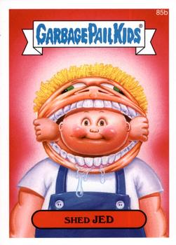 2014 Topps Garbage Pail Kids Series 2 #85b Shed Jed Front
