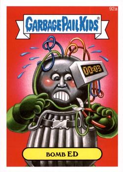 2014 Topps Garbage Pail Kids Series 2 #92a Bomb Ed Front