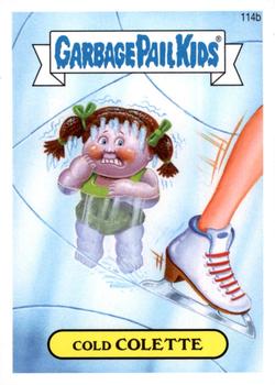 2014 Topps Garbage Pail Kids Series 2 #114b Cold Colette Front