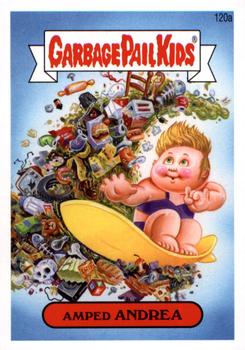 2014 Topps Garbage Pail Kids Series 2 #120a Amped Andrea Front