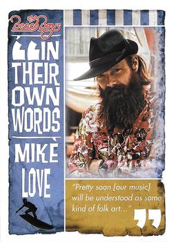 2013 Panini The Beach Boys - In Their Own Words Surfer #4 Mike Love Front