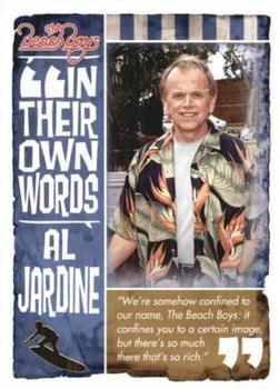 2013 Panini The Beach Boys - In Their Own Words Surfer #12 Al Jardine Front