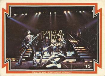1980 Donruss Kiss (Australia) (Series 3) #15 Group Front