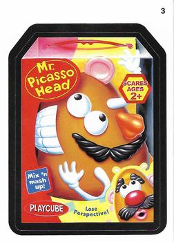 2011 Topps Wacky Packages All-New Series 8 #3 Mr. Picasso Head Front