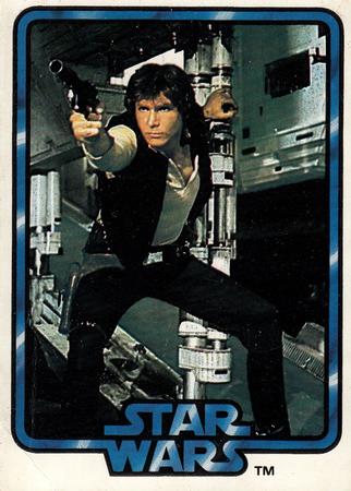 1978 General Mills Star Wars #11 Han Solo Front