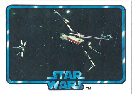 1978 General Mills Star Wars #9 Luke's X-Wing Front