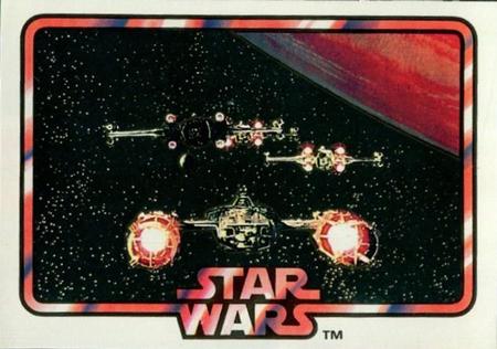 1978 General Mills Star Wars #14 Rebel Squadron Front