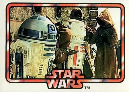 1978 General Mills Star Wars #17 Jawas Front