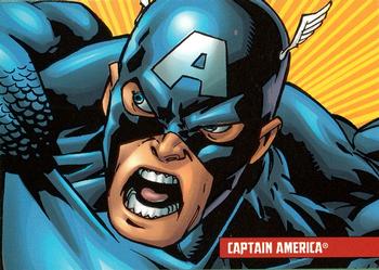 1999 Marvel Super Hero Island #3 Captain America Front