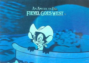 1991 Impel An American Tail: Fievel Goes West - Holograms #H-2 Shooting the Rapids Front