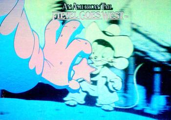 1991 Impel An American Tail: Fievel Goes West - Holograms #H-5 Fievel Gets His Badge Front
