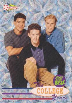 1994 Pacific Saved By The Bell: The College Years - Prizms #8 Slater / Screech / Zack Front
