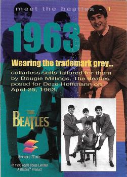 1996 Sports Time The Beatles - Meet The Beatles #1 Wearing the trademark grey ... Back