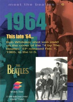 1996 Sports Time The Beatles - Meet The Beatles #6 This late '64... Back