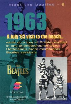 1996 Sports Time The Beatles - Meet The Beatles #9 A July '63 visit to the beach Back
