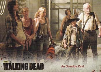 2014 Cryptozoic The Walking Dead Season 3 Part 1 #20 An Overdue Rest Front