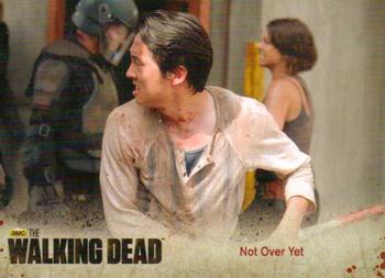 2014 Cryptozoic The Walking Dead Season 3 Part 1 #16 Not Over Yet Front