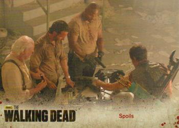 2014 Cryptozoic The Walking Dead Season 3 Part 1 #17 Spoils Front