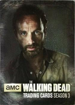 2014 Cryptozoic The Walking Dead Season 3 Part 1 #NSU 1/2 Fight the Dead, Fear the Living.  Rick Grimes Front