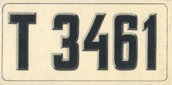 1953 Topps License Plates (R714-13) #57 Norway Front