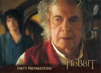 2014 Cryptozoic The Hobbit: An Unexpected Journey #2 Party Preparations Front