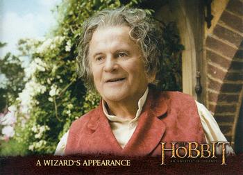 2014 Cryptozoic The Hobbit: An Unexpected Journey #3 A Wizard's Appearance Front