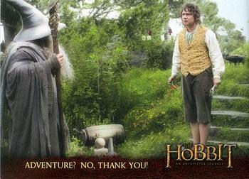 2014 Cryptozoic The Hobbit: An Unexpected Journey #6 Adventure? No, Thank You! Front