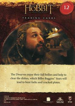 2014 Cryptozoic The Hobbit: An Unexpected Journey #12 A Merry Gathering Back