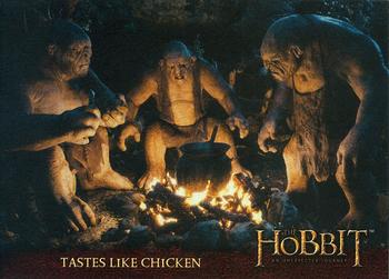 2014 Cryptozoic The Hobbit: An Unexpected Journey #28 Tastes Like Chicken Front