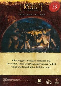2014 Cryptozoic The Hobbit: An Unexpected Journey #33 A Little Cooking Advice Back