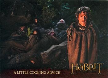 2014 Cryptozoic The Hobbit: An Unexpected Journey #33 A Little Cooking Advice Front