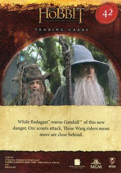 2014 Cryptozoic The Hobbit: An Unexpected Journey #42 We've Been Followed Back