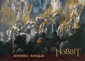 2014 Cryptozoic The Hobbit: An Unexpected Journey #48 Rivendell Revealed Front