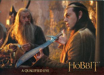2014 Cryptozoic The Hobbit: An Unexpected Journey #52 A Qualified Eye Front
