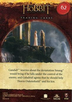 2014 Cryptozoic The Hobbit: An Unexpected Journey #62 Galadriel Believes In Gandalf Back