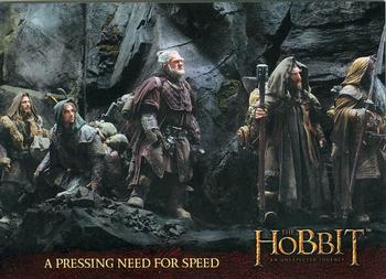 2014 Cryptozoic The Hobbit: An Unexpected Journey #65 A Pressing Need For Speed Front