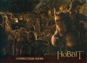2014 Cryptozoic The Hobbit: An Unexpected Journey #70 Unwelcome News Front