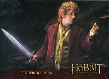 2014 Cryptozoic The Hobbit: An Unexpected Journey #73 Finders Keepers Front