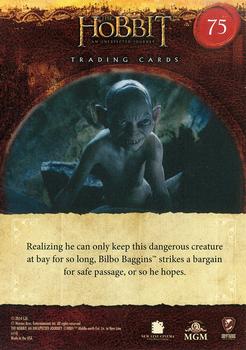 2014 Cryptozoic The Hobbit: An Unexpected Journey #75 A Deal Is Struck Back